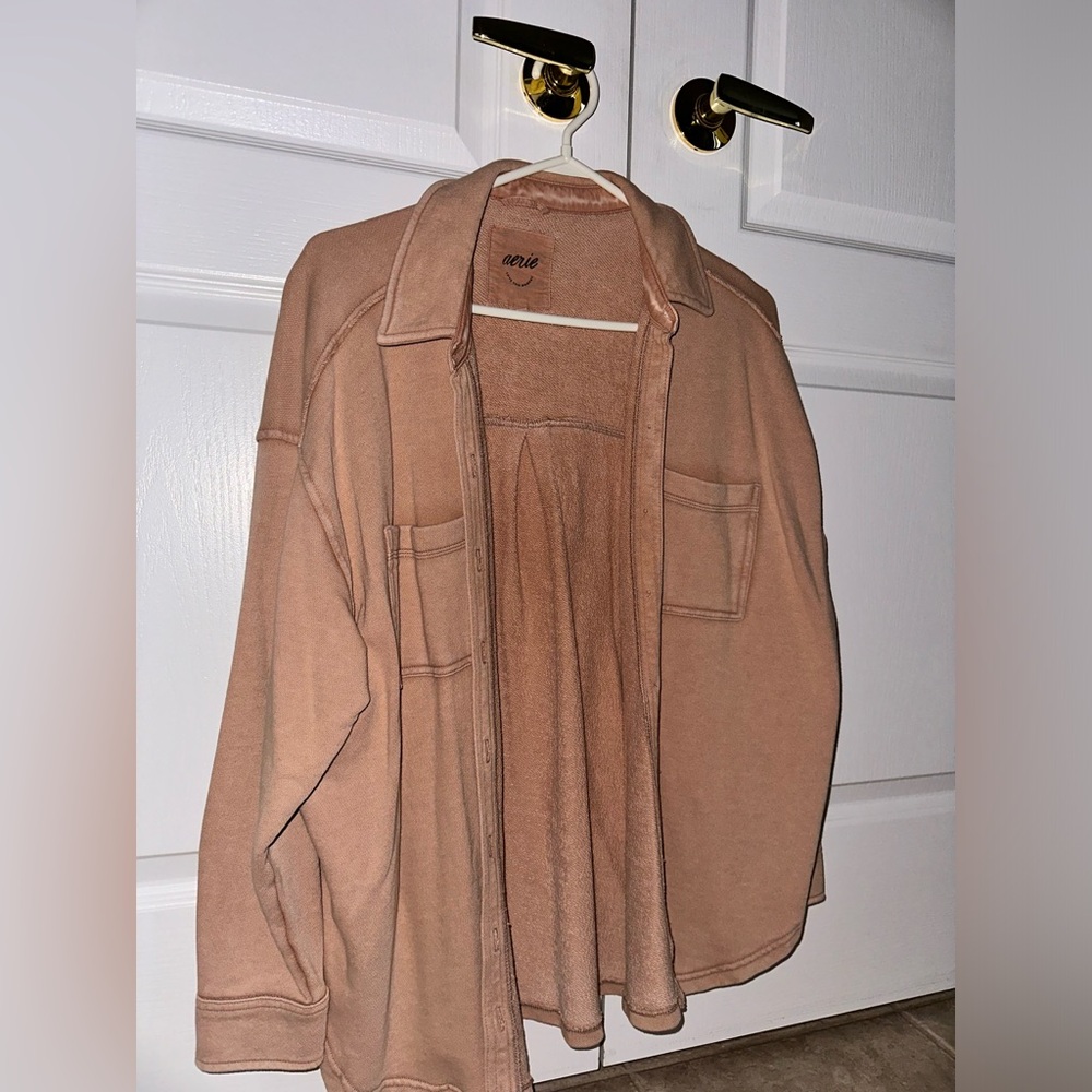 Aerie LumberJane Fleece Shirt Jacket XS - NEVER WORN